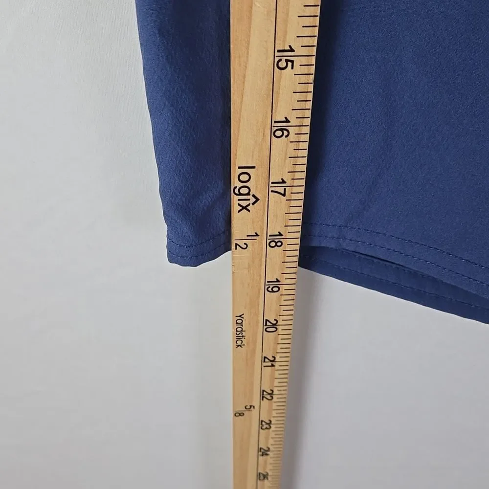 Vineyard Vines Board Shorts‎ Sz 28 Blue Teal Pink Colorblock Preppy Unlined